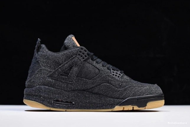 MaikeSneakers 4 AO2571-001 'black' Air Jordan x Levi's 0728